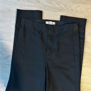 Madewell Ankle Slim Trouser Pant Black 27